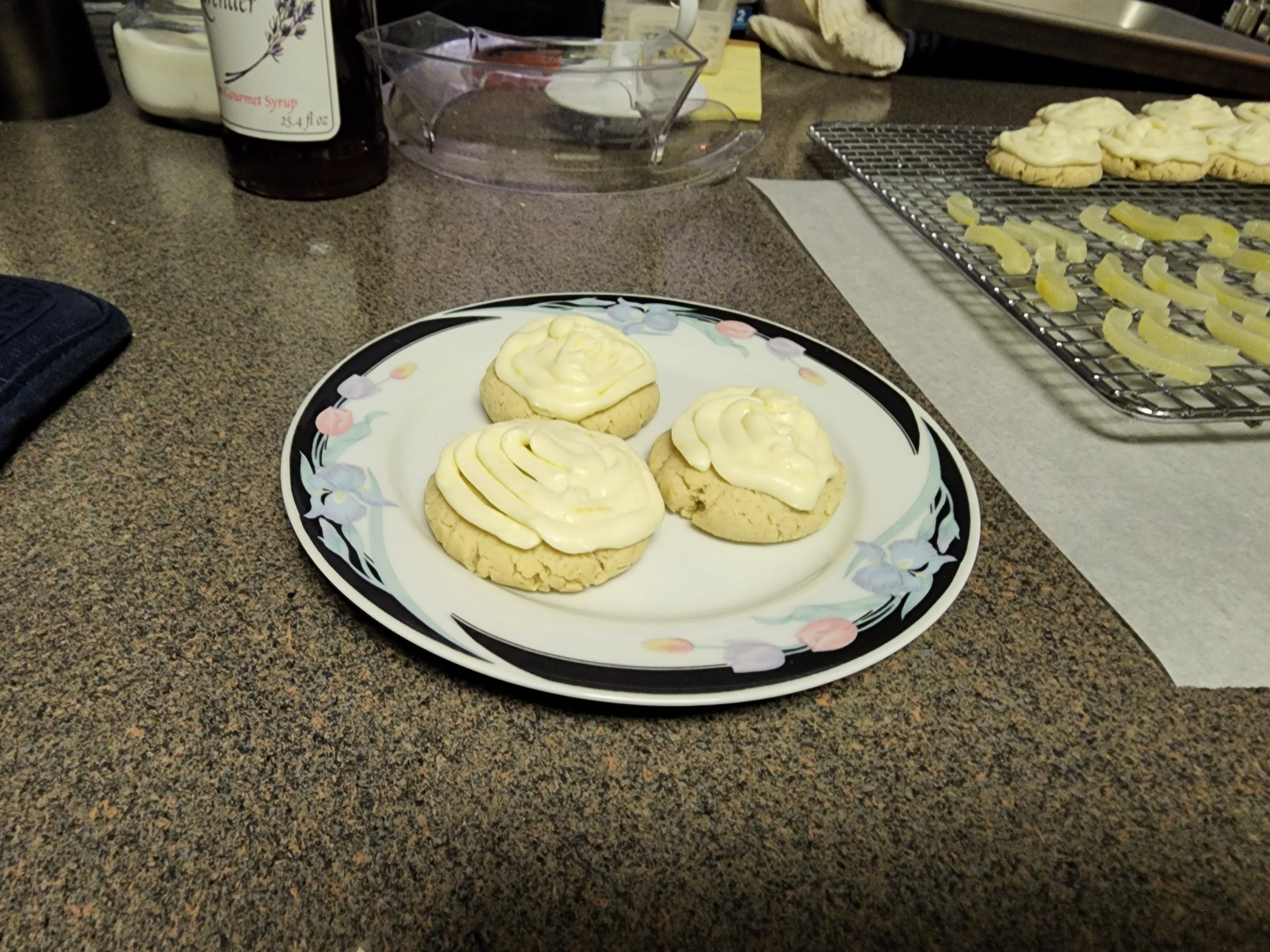 Cream Cheese Keto Cookies with Lemon Icing Mr. G's Cookbook